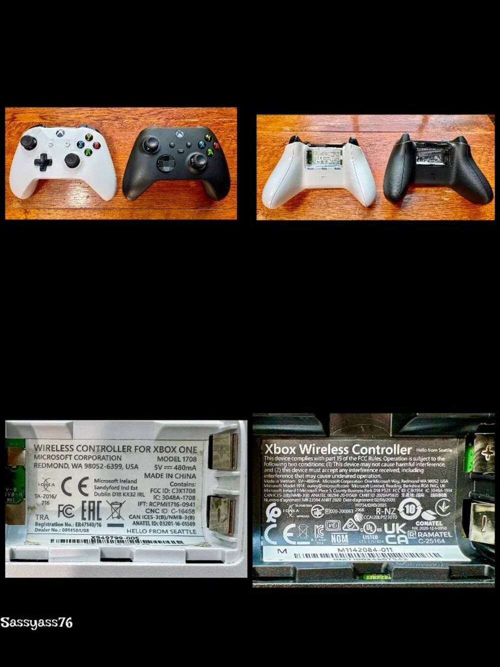 🆕XBOX▪️ONE S Console 2 Controllers 2 Battery Stations 3 Batteries & 6 Games